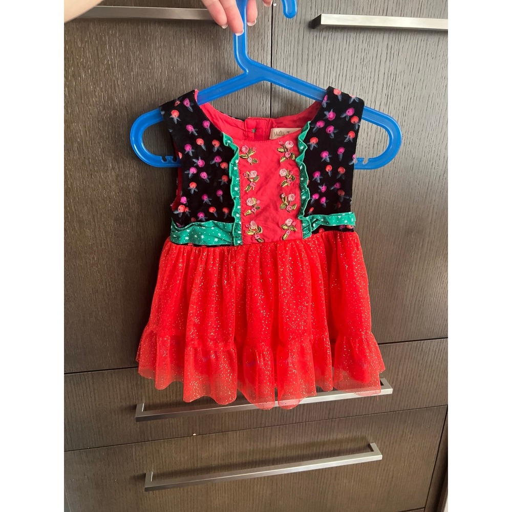 Matilda Jane Girls‎ Colorful Holiday Dress-Shirt 4